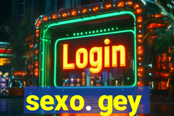 sexo. gey